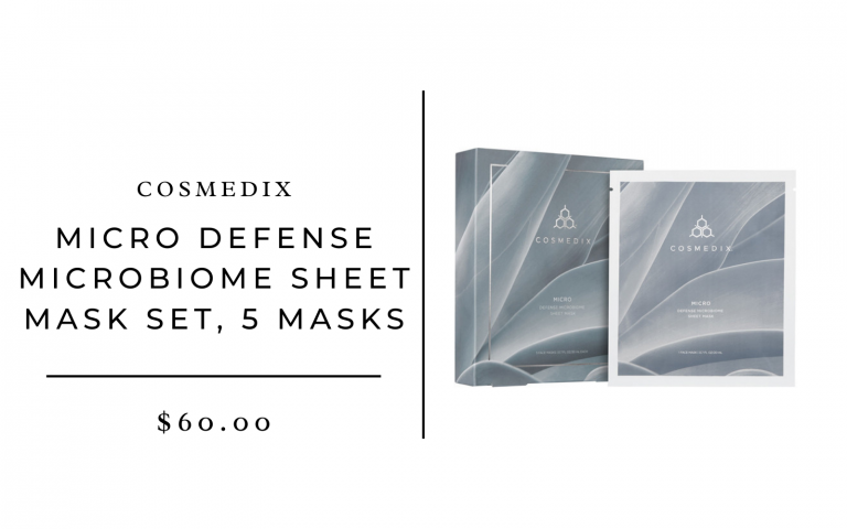 Cosmedix Micro Defense Microbiome Sheet Mask Set, 5 Masks_best period products