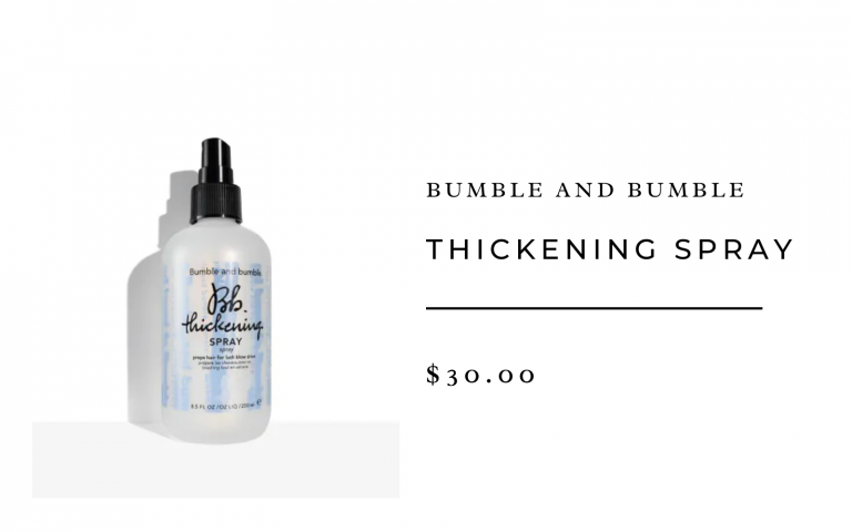 bumble and bumble thickening spray