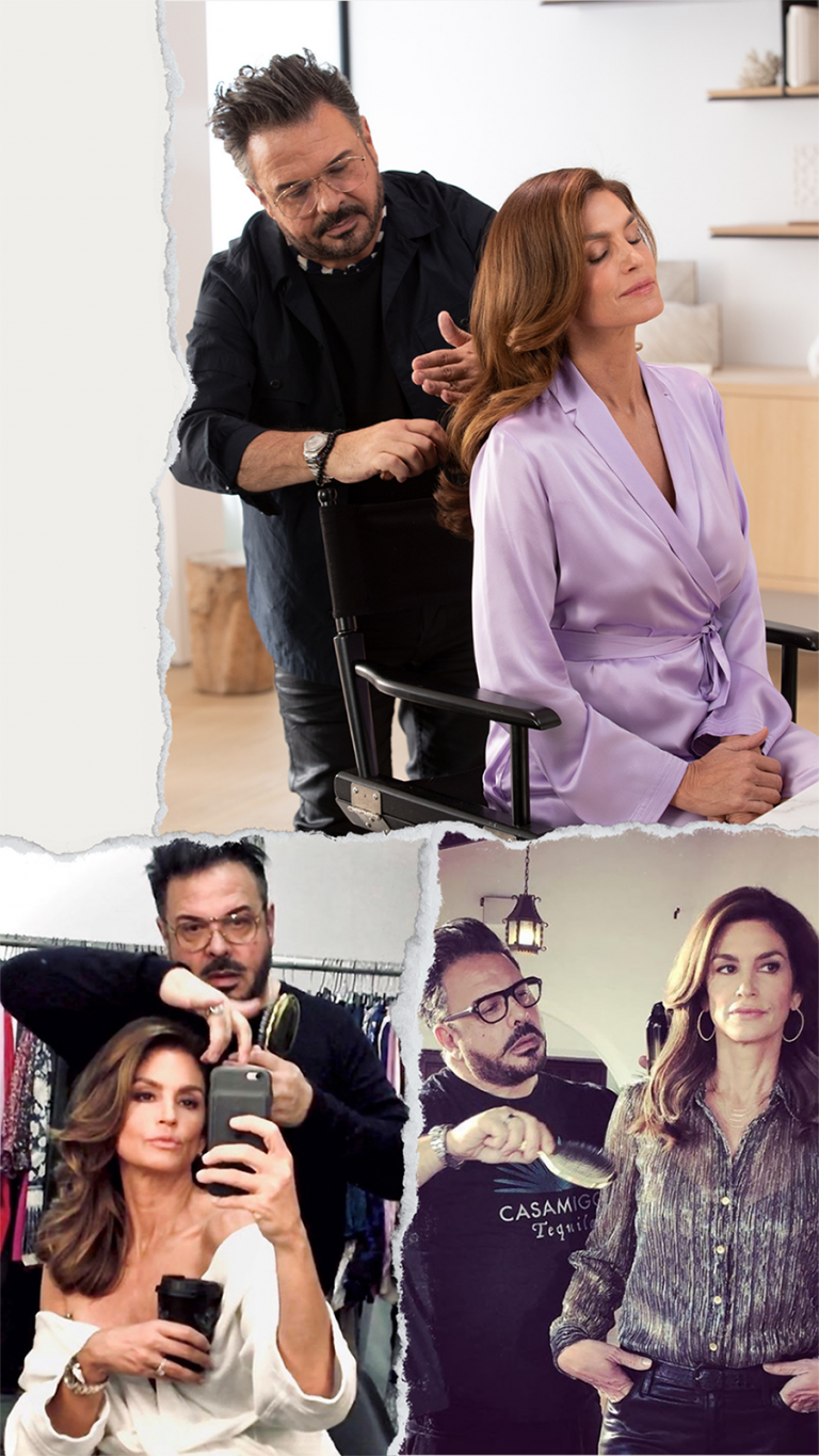 how to get thicker fuller hair_Cindy Crawford