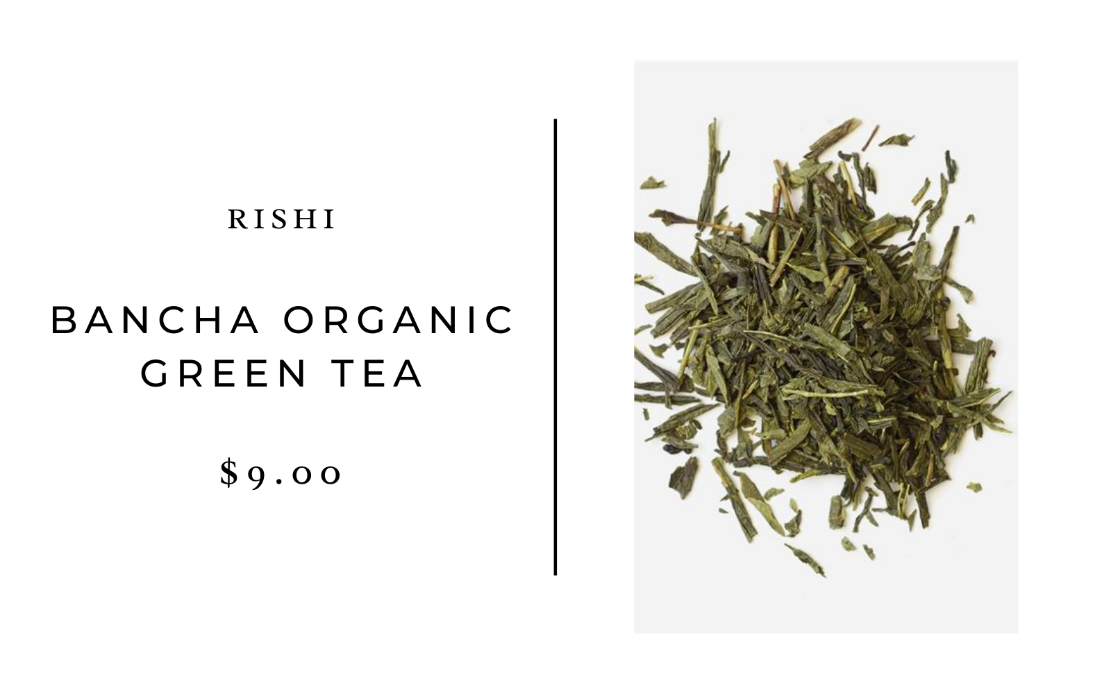 rishi green tea
