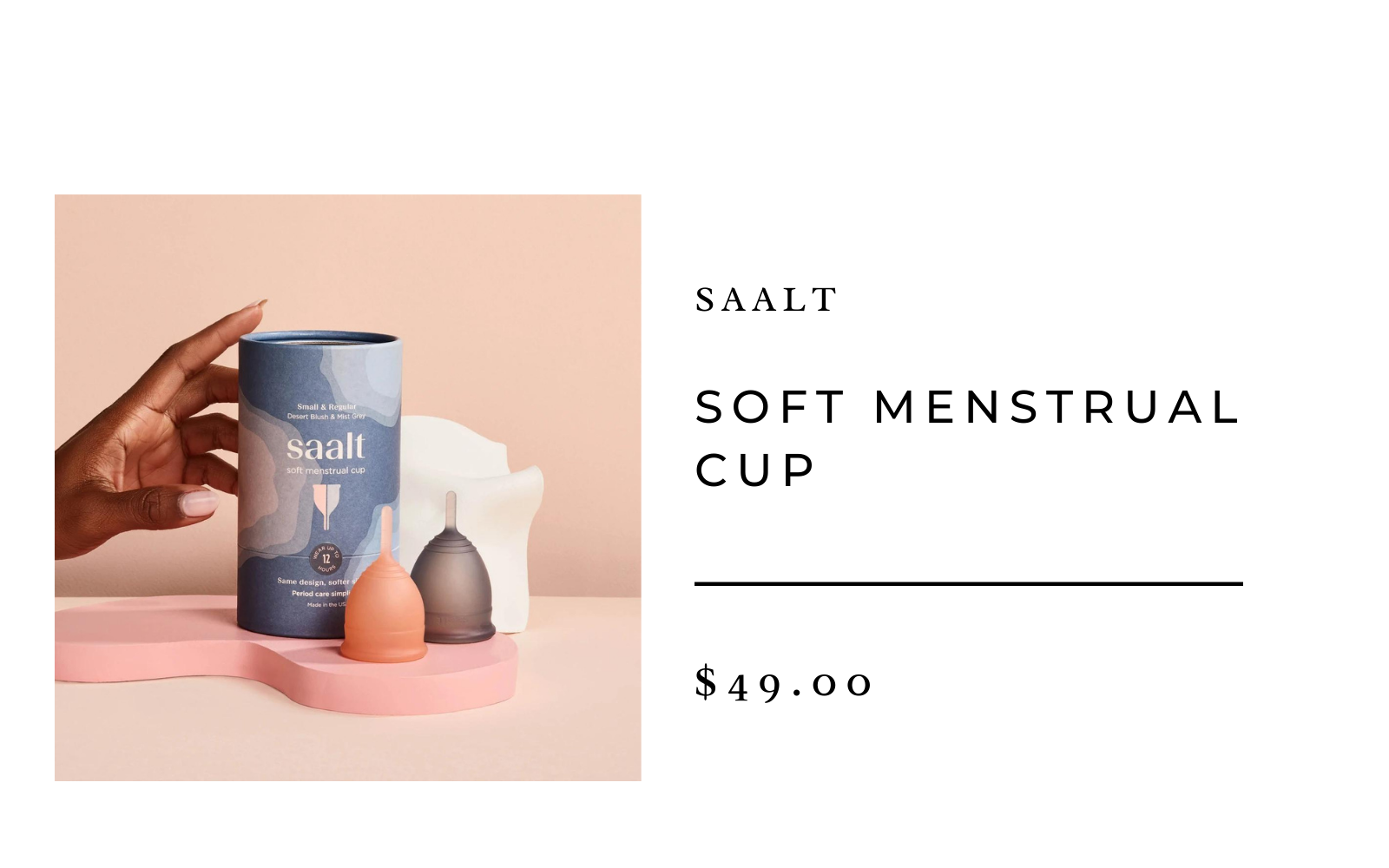 Saalt Soft Menstrual Cup