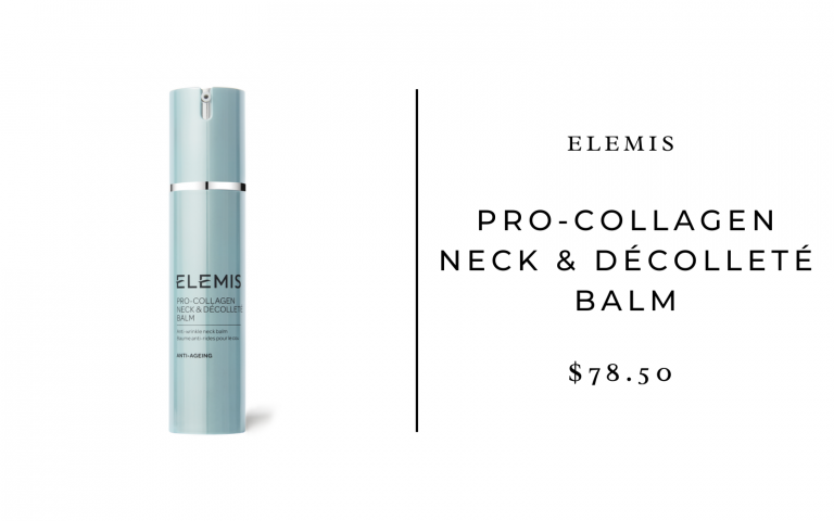 elemis neck and balsam