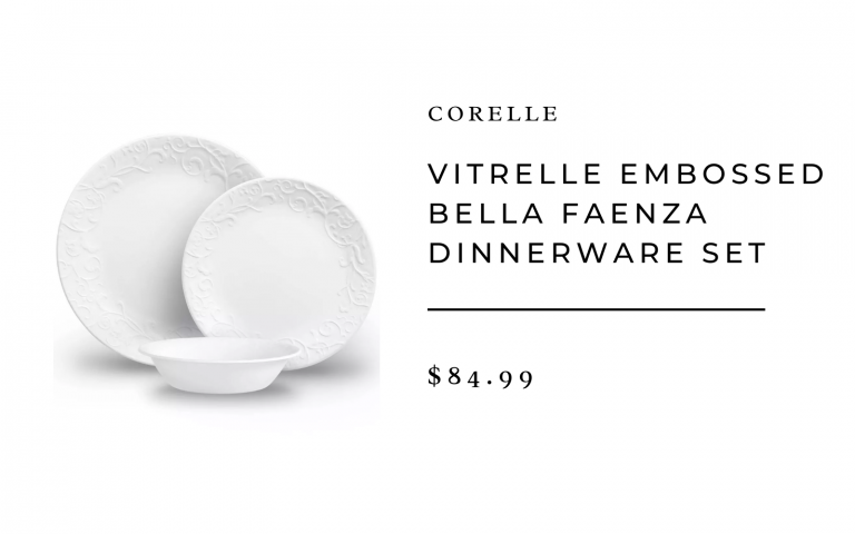 مجموعه ظروف غذاخوری برجسته corelle vitrelle