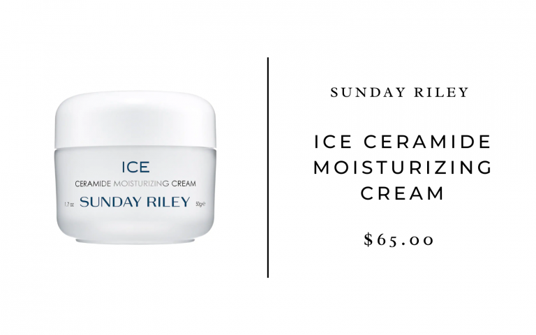 sunday riley ice ceramides moisture cream