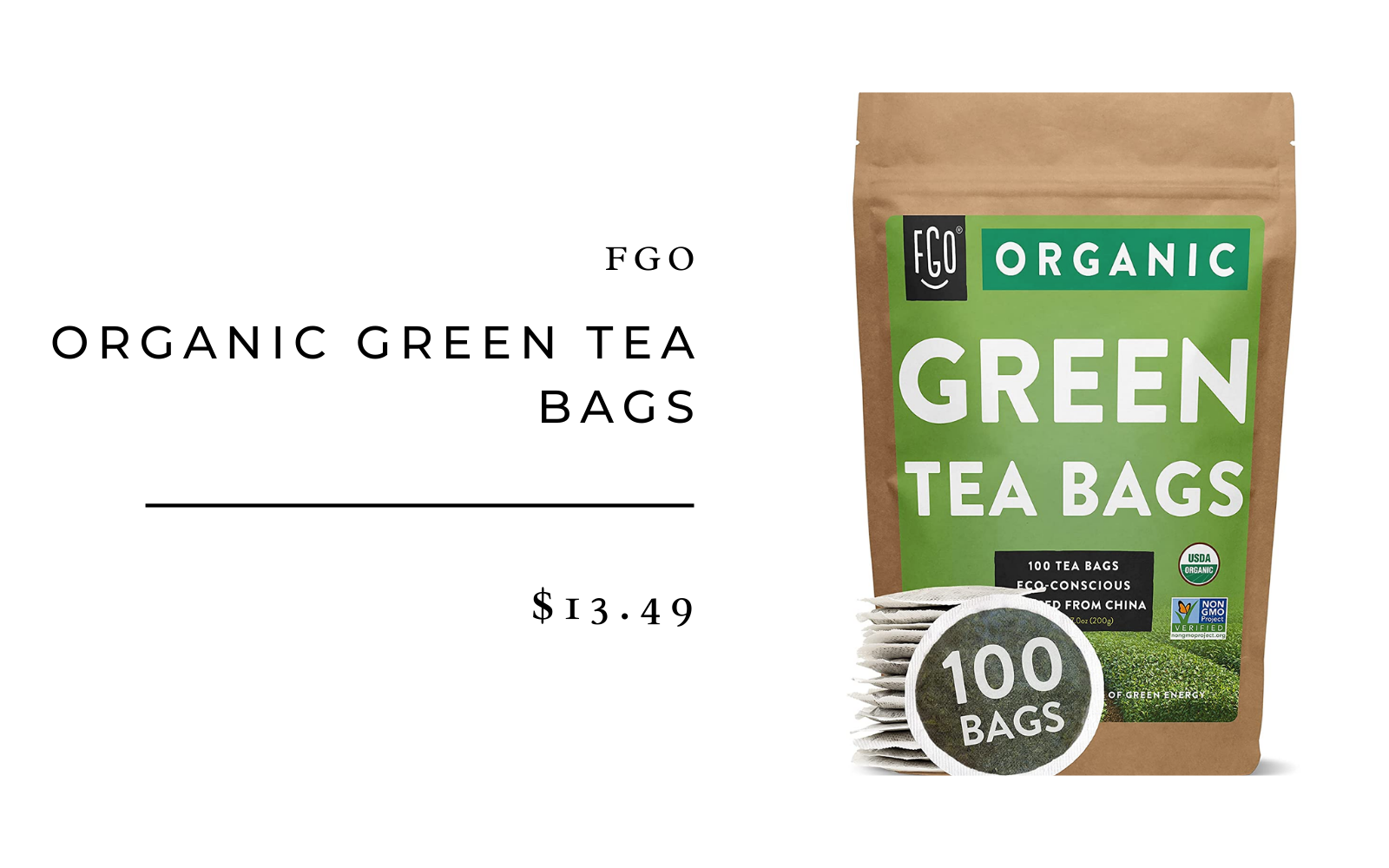 GFO Organic green tea