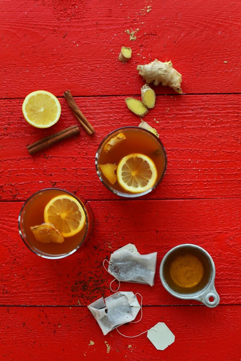 apple cider rooibos hot toddy