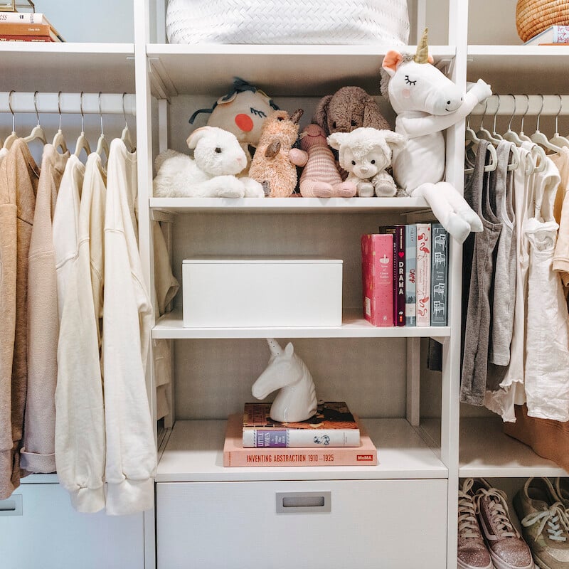 kids closet ideas, organization and decor tips, camille's house