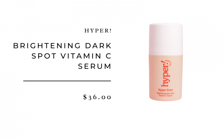 hypertensive skin illuminates the dark spot of vitamin c serum