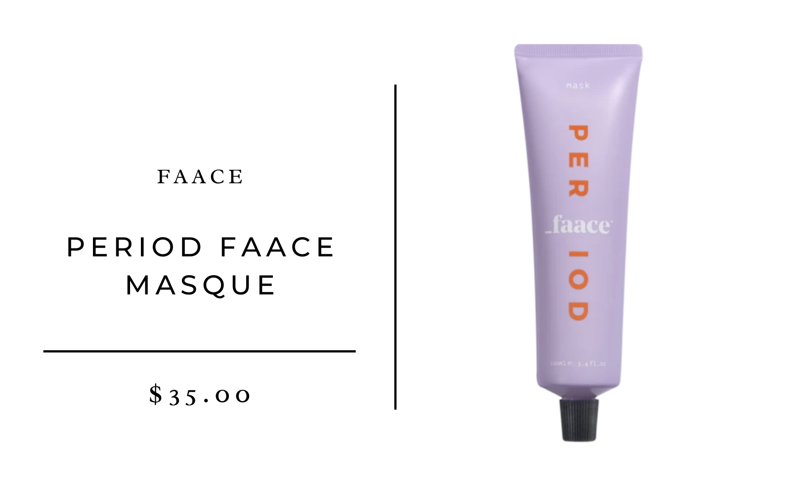 Faace Period Faace Masque