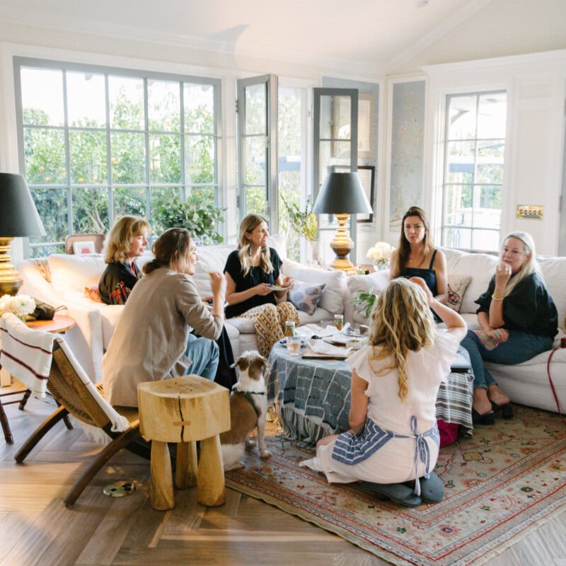 gathering small space dinner party