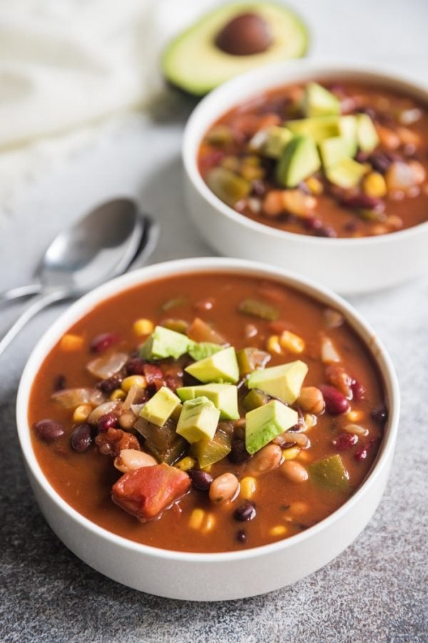 vegan crockpot chili