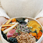Autumn Grain Bowl with Quick Pickled Vegetables