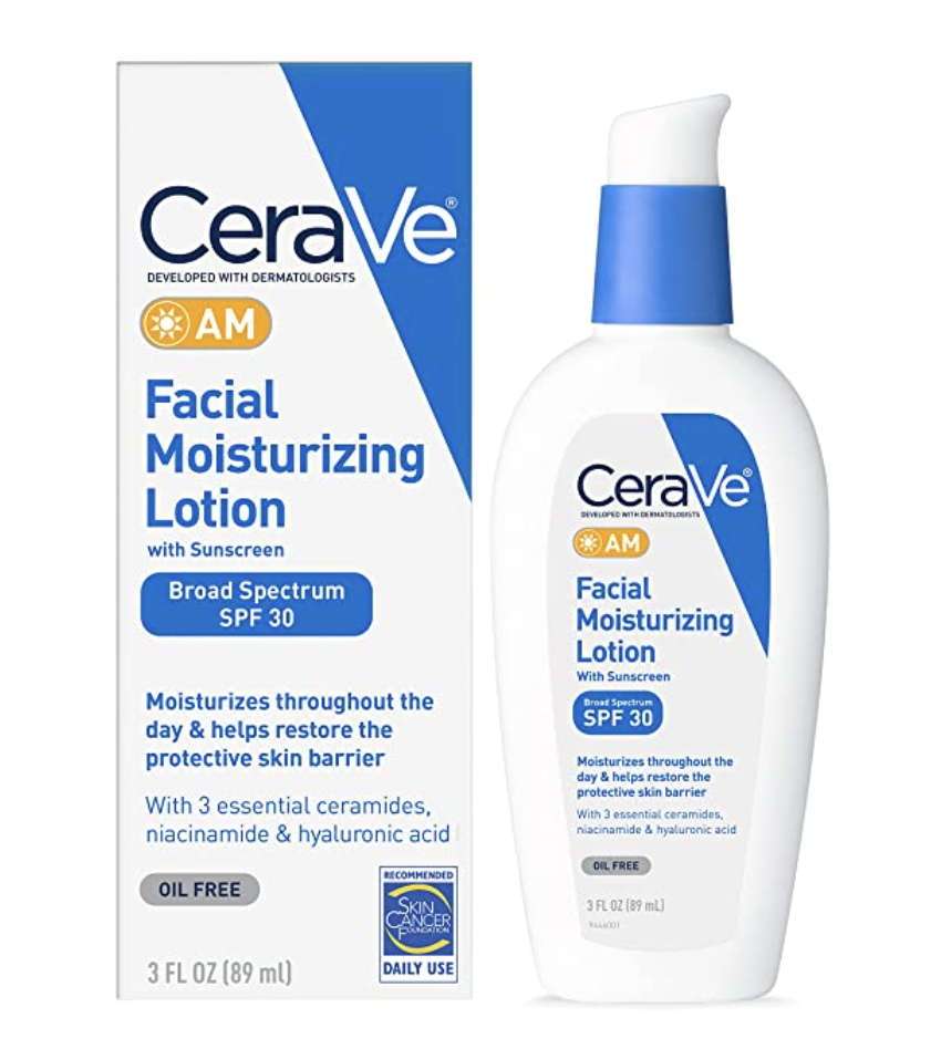 cerave facial moisturizing lotion with spf