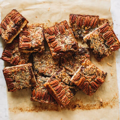 Chocolate Pecan Pie Bars-22