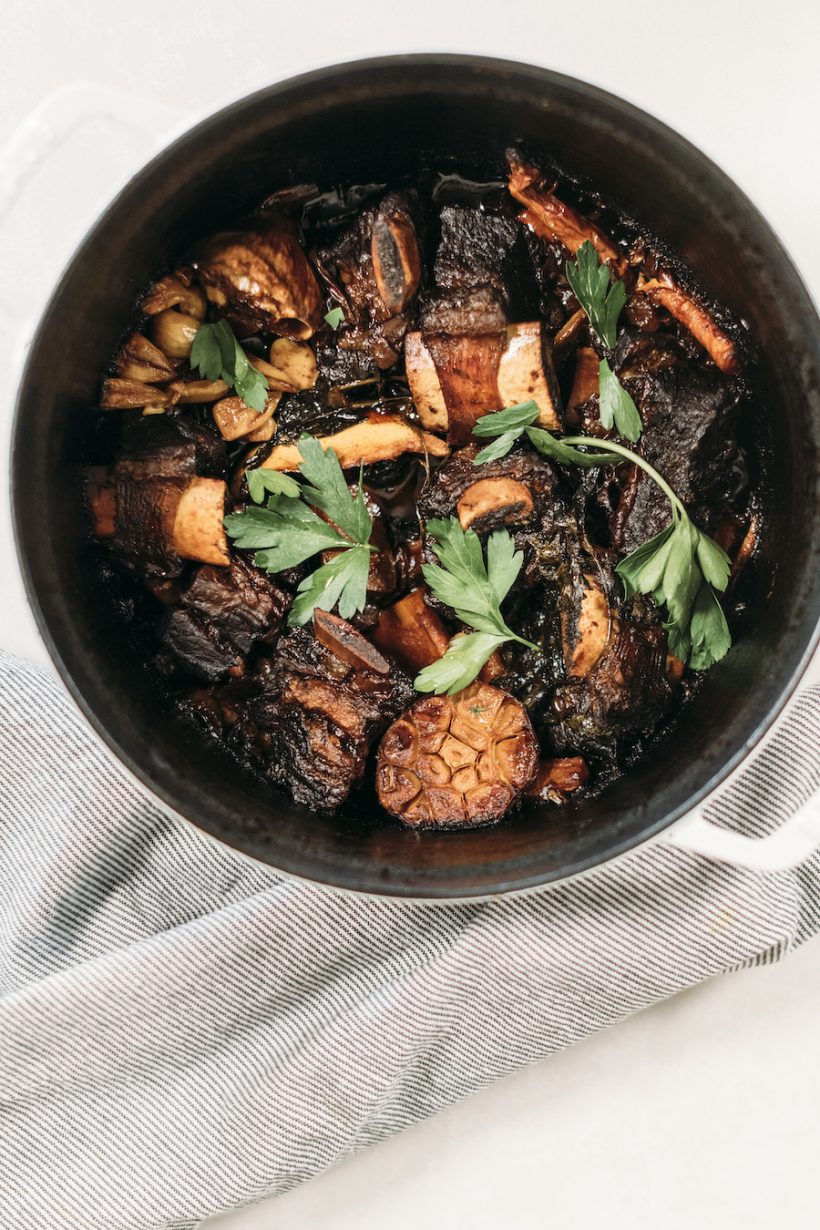 The secret to short ribs — a holiday party meal — a one-pot meal