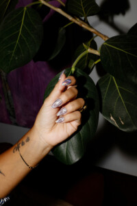 Woman's hands.
