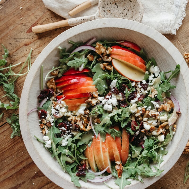 apple walnut harvest salad