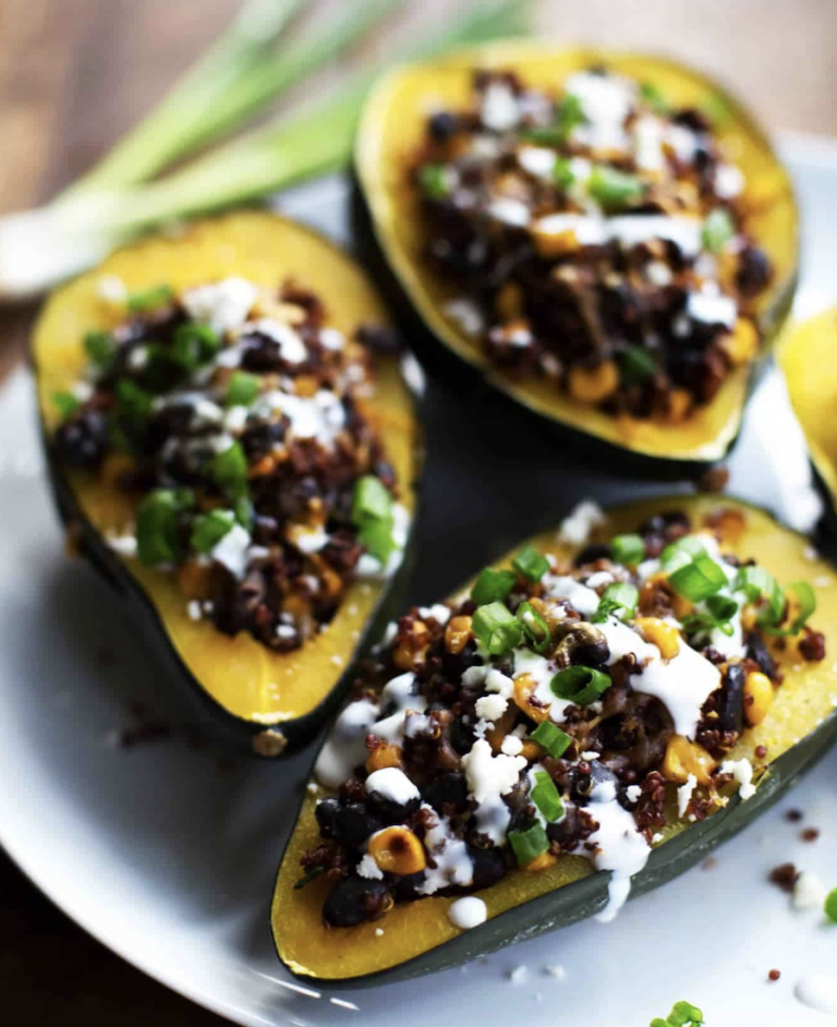 mexican corn roasted acorn squash