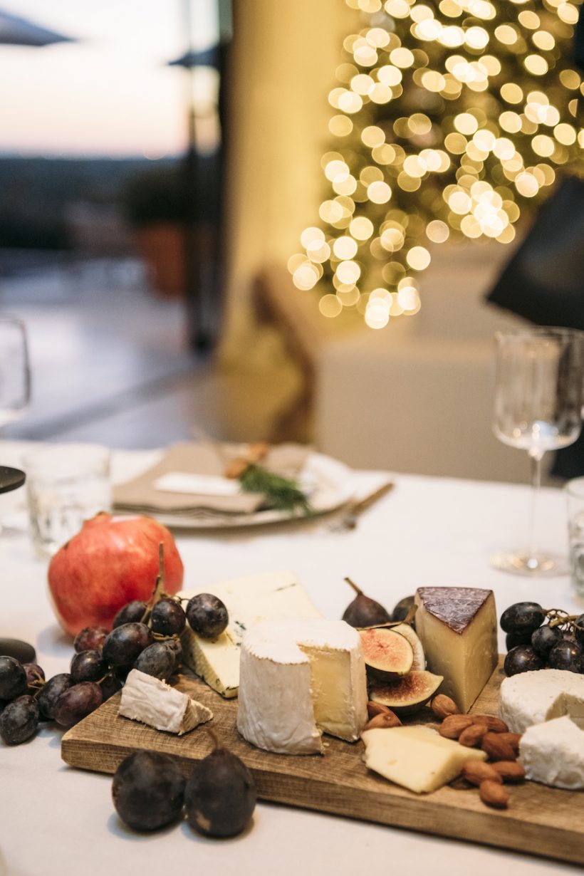 Cheese Board, Holiday Dinner at Camille's House