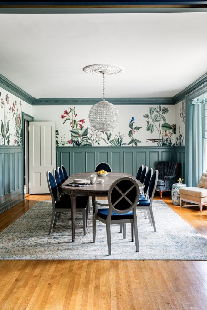 modern dining room_winter paint color trends