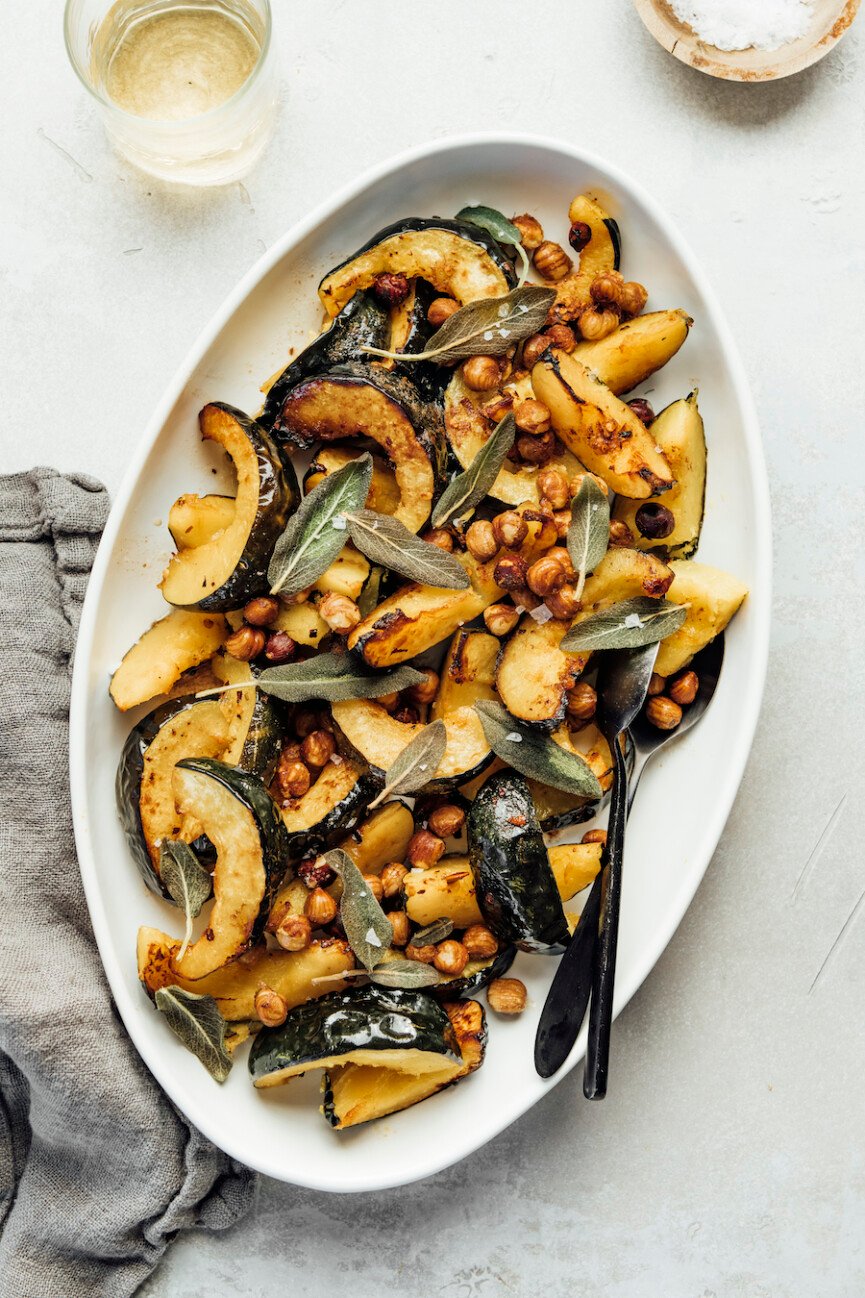 Brown Butter Acorn Squash