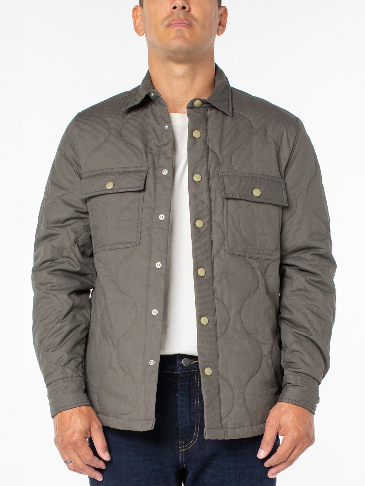 Sanctuary Quilted Shirt Jacket