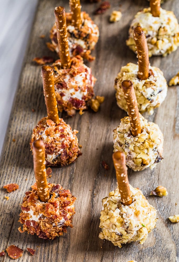 Mini Cheese Ball Bites - easy party appetizers