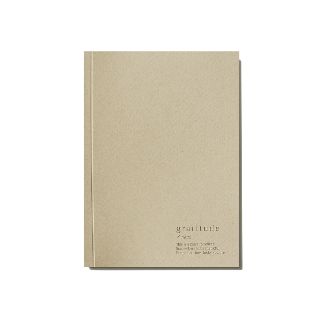 The Organised Life Gratitude Lined Notebook