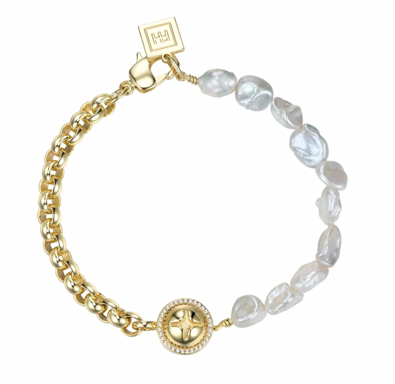 F&H SCREW STATEMENT BRACELET