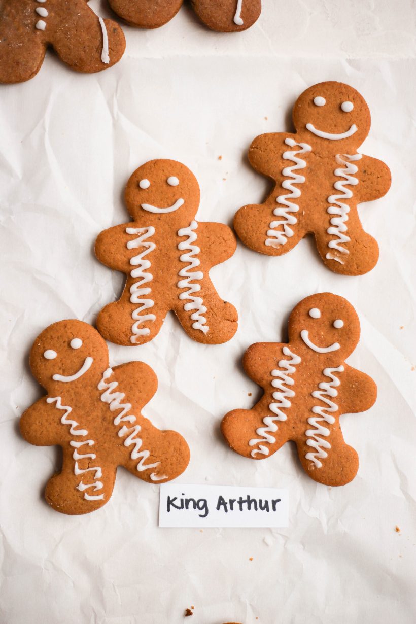 Gingerbread man cookie_king arthur