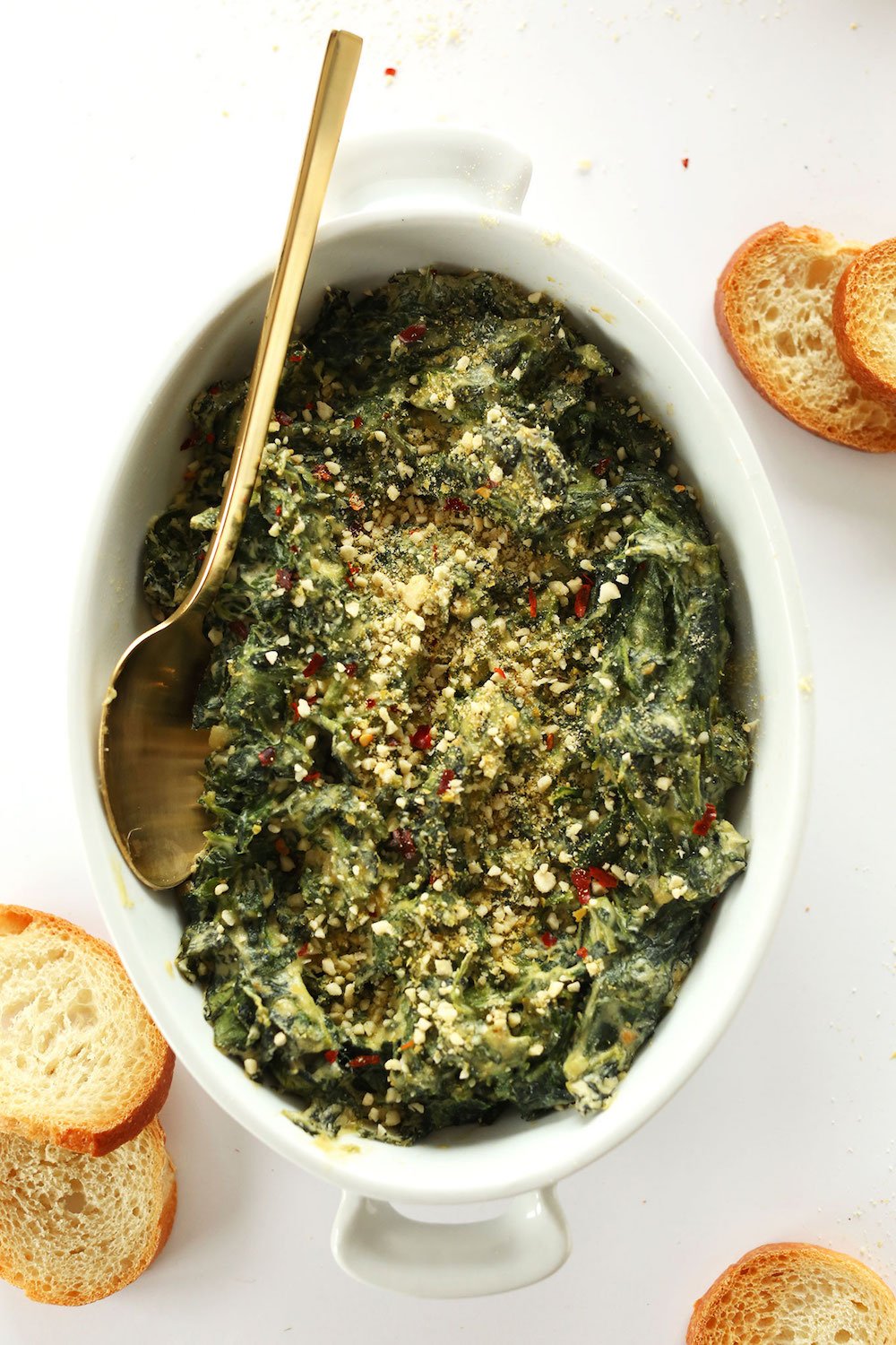 14 Gluten Free Dairy Free Holiday Appetizers Everyone Can Enjoy   9bc074f8 Amazing Creamy Kale And Spinach Dip Completely Dairy And Gluten Free And So Cheesy And Delicious Vegan Glutenfree 