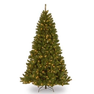 The Holiday Aisle® North Valley Spruce Tree with Clear Lights