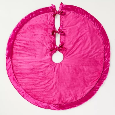 Velvet Bow Tree Skirt