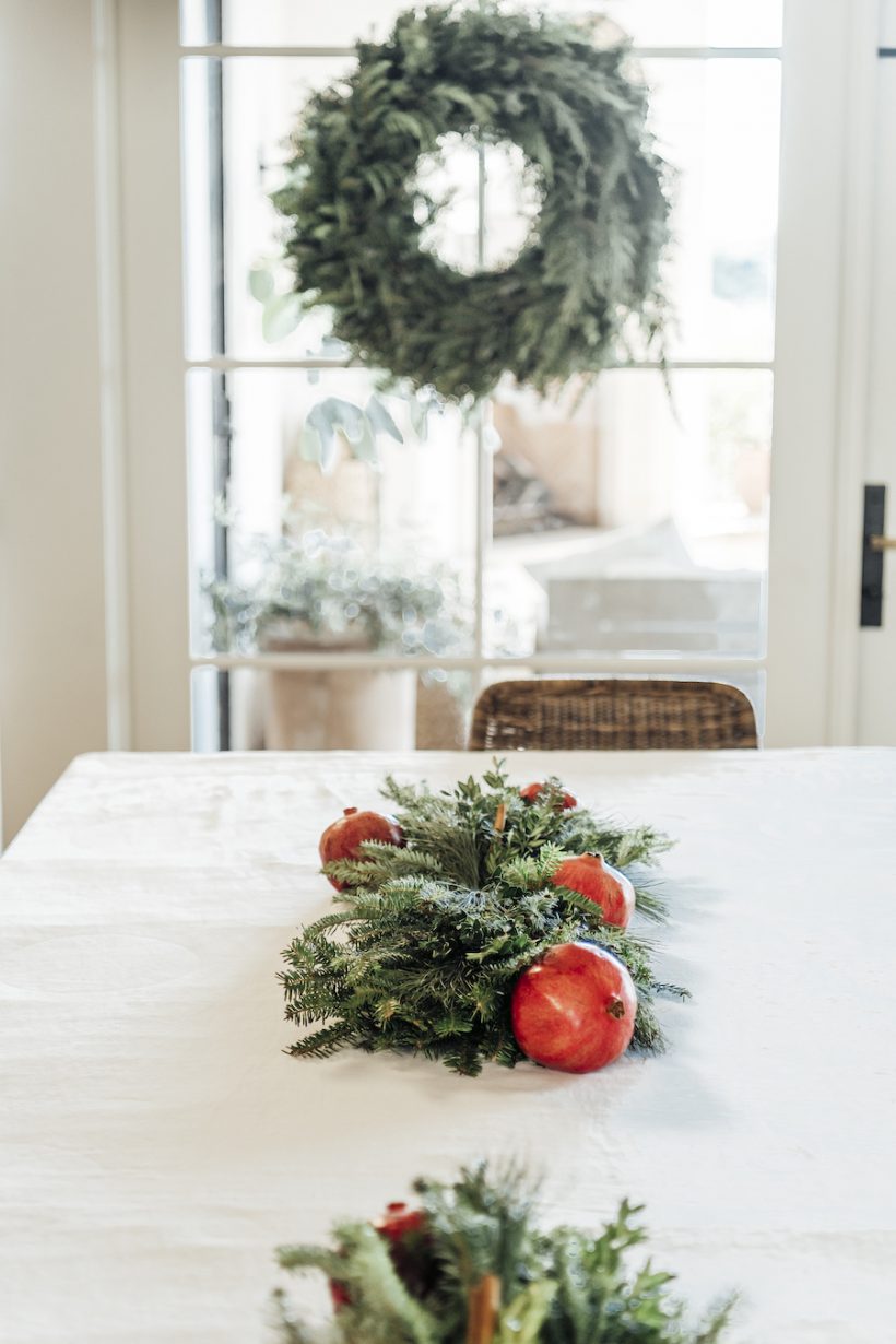 scandinavian inspired holiday tabletop ideas