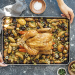 roasted chicken vegetable confit