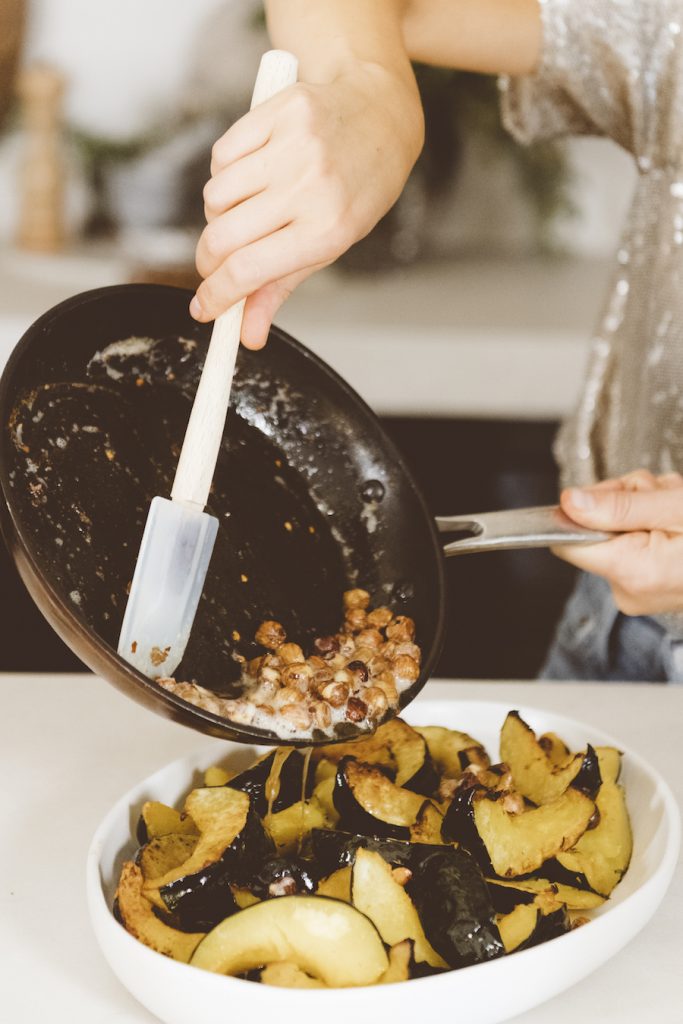 Roasted Acorn Squash with Brown Butter and Hazelnuts by Half Baked Harvest