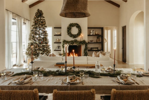 Camille Styles holiday table