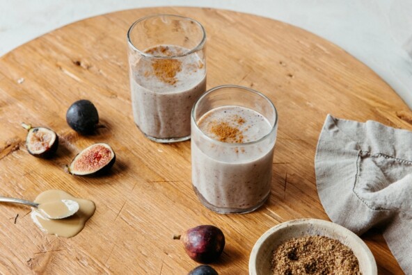 Fig smoothie.