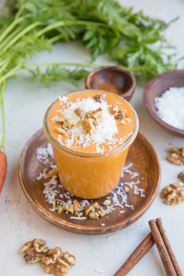 Carrot cake smoothie