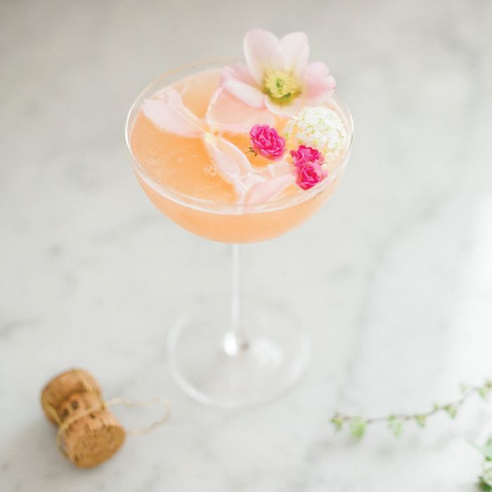 champagne cocktails_Rosé Cocktail