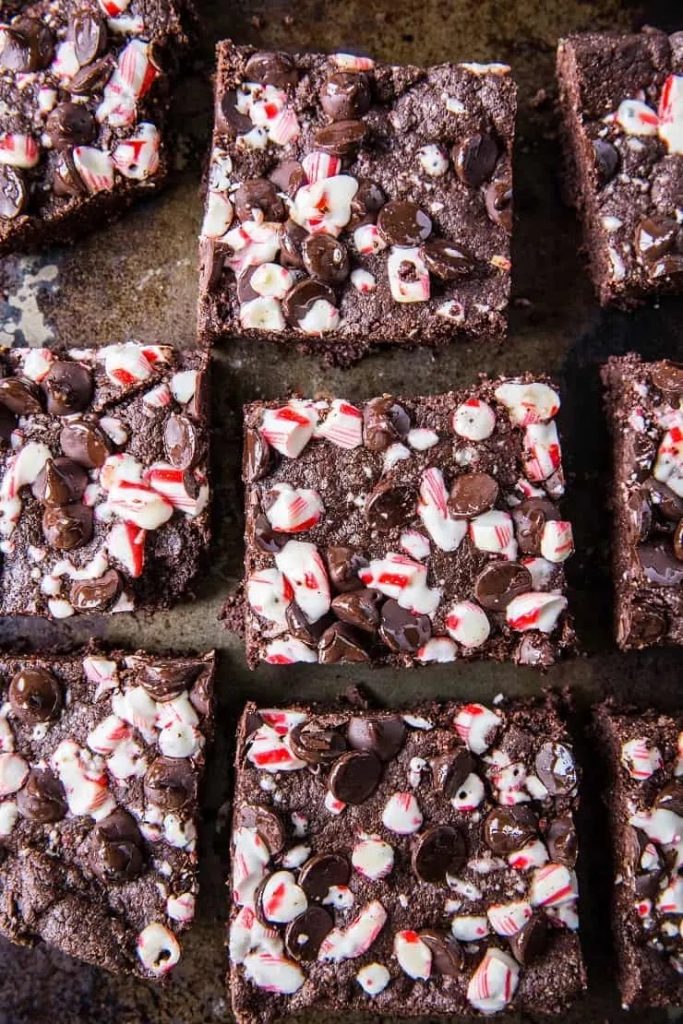 Grain-Free Vegan Peppermint Brownies from The Roasted Root