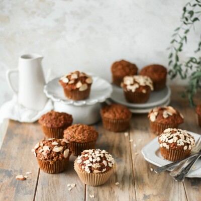 One Bowl Morning Glory Muffins Vegan