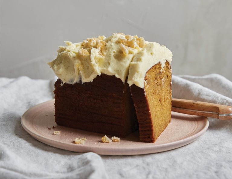 spiced sweet potato cake