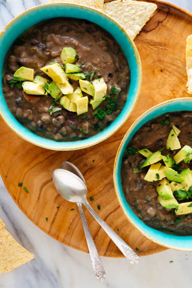 Spicy Black Bean Soup from Cookie + Kate
