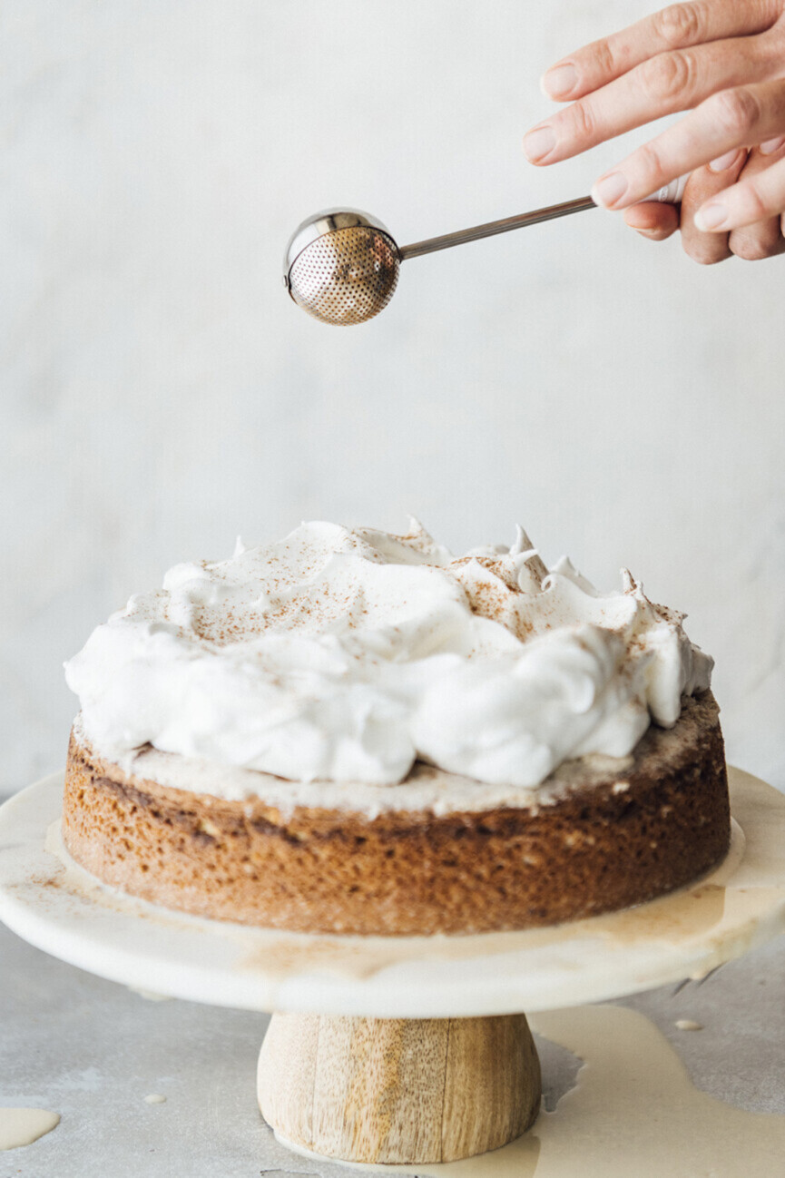 Tres leches rum cake