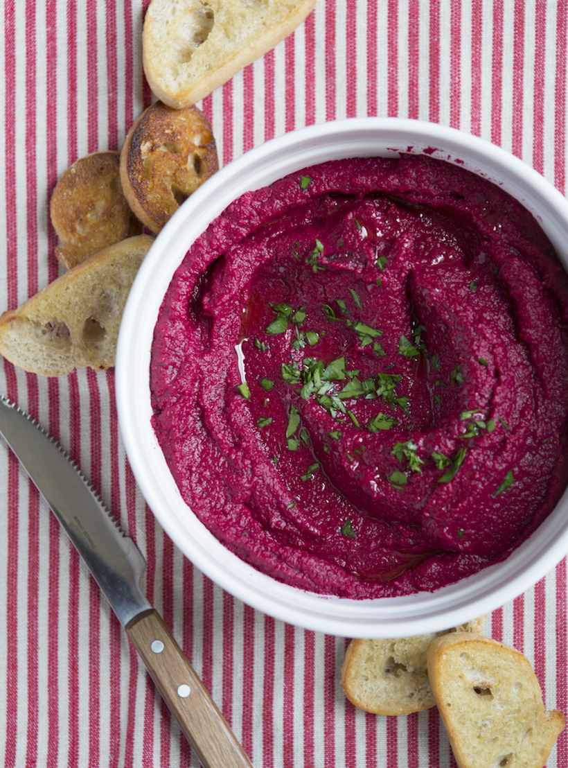 Smoke-Infused Beet Spread_easy summer recipes