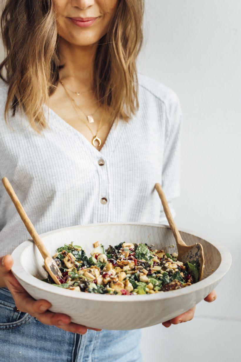 street salad with cranberries and peanuts, how to make the best street salad