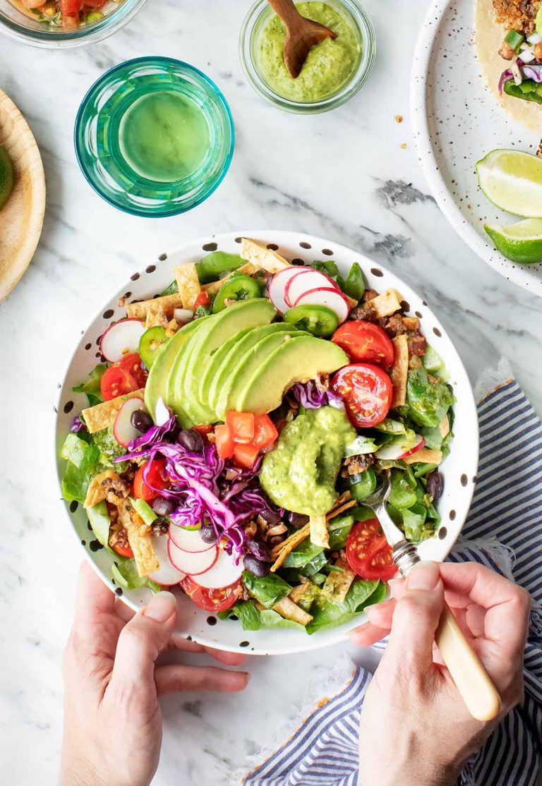 Taco Salad_ great idea for lunch