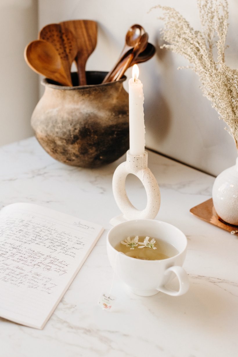 morning tea and toast, breakfast, kitchen, morning ritual