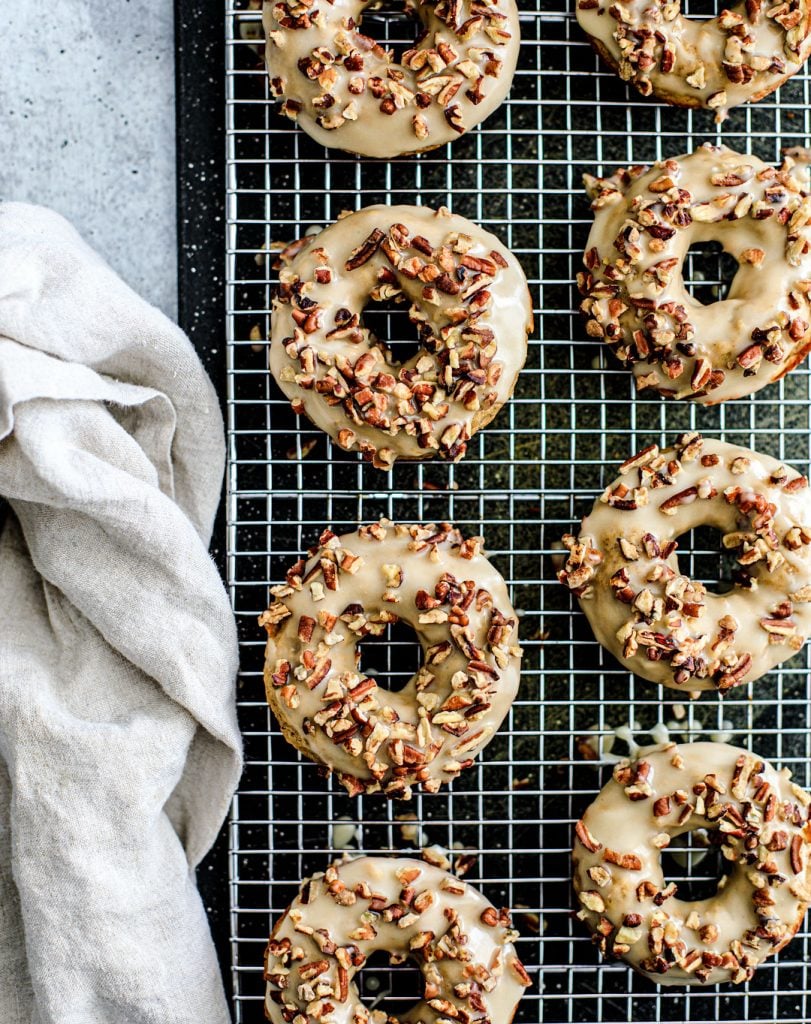 Maple Baked Donuts_easy Valentine's Day breakfast recipes